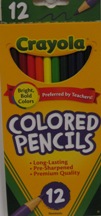 Pencil Crayola Color 12Pk