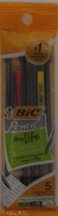 Pencil Mech Bic 0 .7 Mm 5Pk 91188