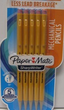 Pencil 5Pk Sharpwriter 30376