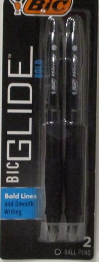 Pen Velocity Bold 2 Pk Blk Atlantis 18627