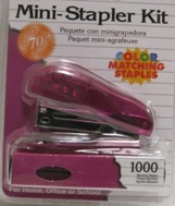 Mini Stapler Kit Asst Colors 82000