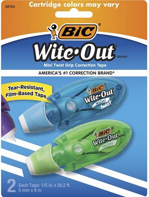 WITE OUT MINI TWIST 2PK 50754