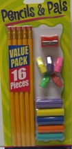 Pencil And Pals Asst Pack 76920