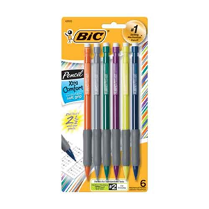 PENCIL MECH MATIC GRIP 6PK 0.7 42603