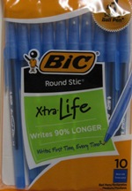 Pen Xtra Life Stic 10 Pk 20122