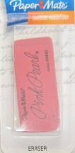 Eraser Pink Pearl Carded 70548