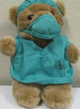 DR.SCRUBZ BEAR TEAL