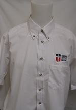 Shirt Shield Emb Color White