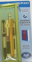 Pencil Pouch Journal Sidekick Green 20172