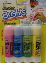 Glue Stic Brights 4 Pk 00102