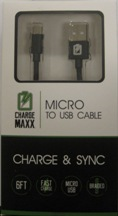 Cable Micro Android 6' Blk 00680