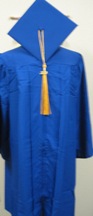 Cap & Gown Set X3 (6'0-6'5)