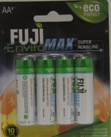 Batteries Super Alkaline Aa 4 Pack Fuji