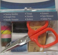 Sewing Kit W/Scissors