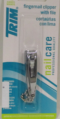 FINGERNAIL CLIPPER WITH FILE