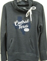 Pullover Ladies Tx Script Charcoal