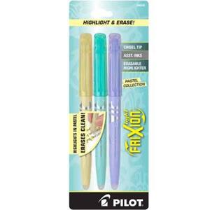 HIGHLIGHTER FRIXION 3PK PASTELS 46542