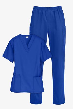 SCRUB SET MLT VNECK