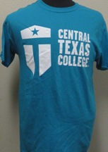 Tshirt Ctc Wht Logo Tropical Blue
