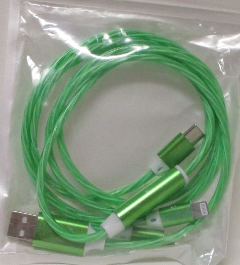 Cable Charger Multi-Adapt Green (SKU 105679441029)