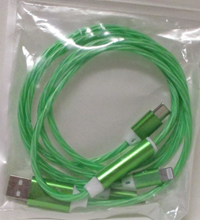 Cable Charger Multi-Adapt Green