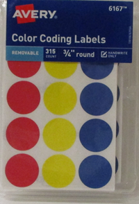 Labels Color Coding