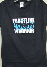 Frontline Worrior Ladies Tshirt