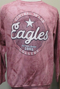 Color Blast Crew Sweatshirt Clay