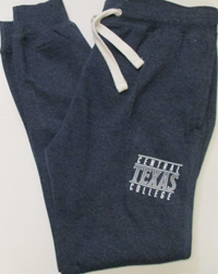 Unisex Fleece Jogger Pants Heather Navy