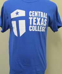 Tshirt Ctc Wht Logo Royal Bl