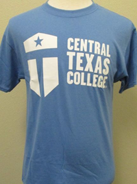 Tshirt Ctc Wht Logo Carolina Bl