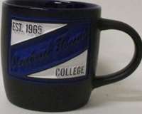 11 oz MUG FESTIVAL LICIANA BLK/COBALT ENGRAVED