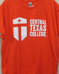 Tshirt Ctc Wht Logo Orange