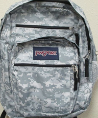 Backpack Big Student Bit Camo 00375