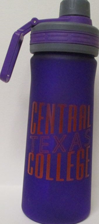 27 oz SPORTS BOTTLE PURPLE W/ ORG IMPRINT