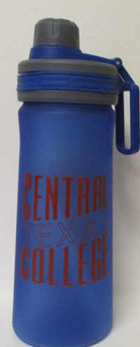 27 oz SPORTS BOTTLE BLUE W/ ORG IMPRINT