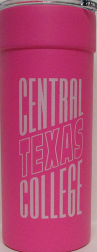 25 oz OZARK TRAVEL STANLESS STEEL TUMBLER PINK