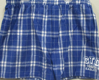 Flannel Shorts Royal