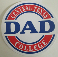 Decal Round Ctc Dad