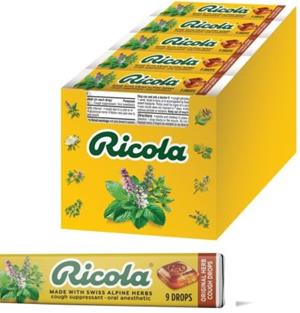 RICOLA COUGH DROPS ORIGINAL