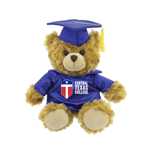 PLUSH-12" GRAD BEAR CTC BEIGE