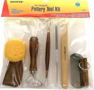 KEMPER POTTERY TOOL KIT 8PK