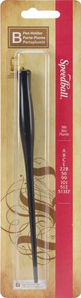 PEN SPEEDBALL B NIB HOLDERS BLK 6215