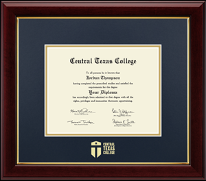FRAME DIPLOMA NAVY- W/GOLD EMBOSSED 4469998