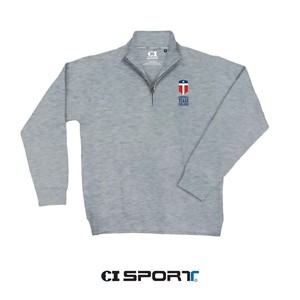 1/4 ZIP - CTC Vertical embroidered logo