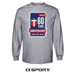 CTC 60th Anniversary Gray Long Sleeve Tee