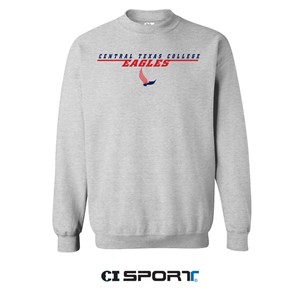 CTC Eagles Zippy logo soft touch crewneck.