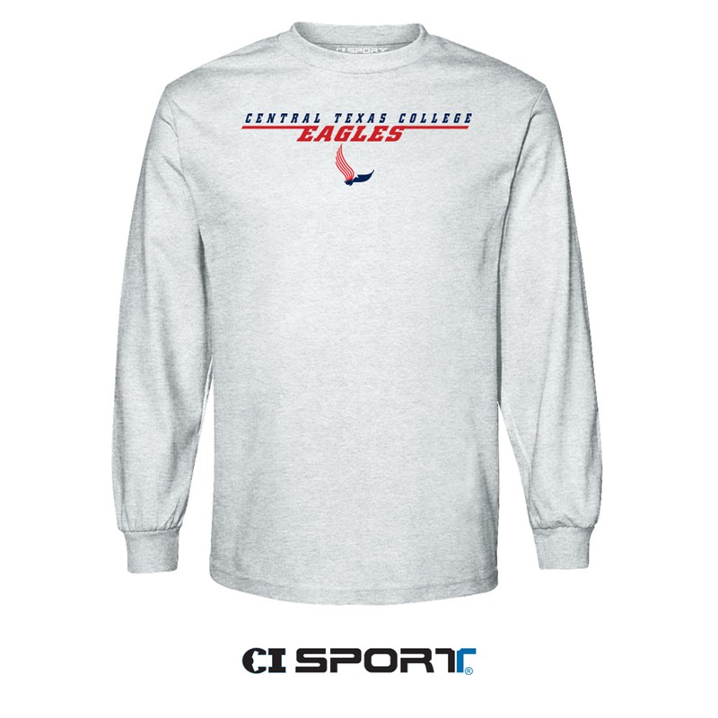 CTC Eagles Zippy logo long sleeve tee